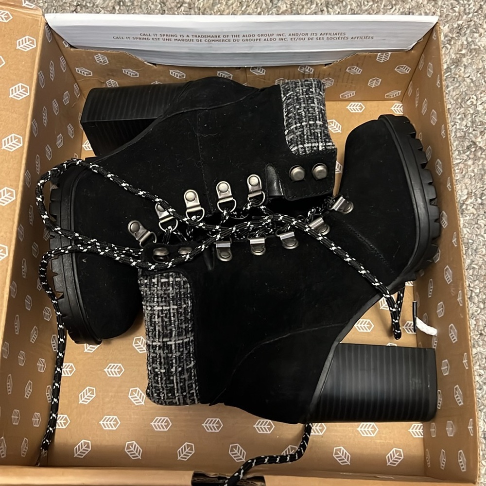Call It Springs Ankle Chunky Heel Boots - Picture 10 of 10